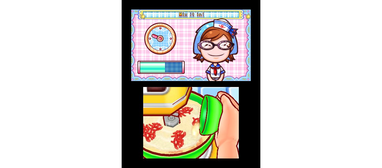 Скриншот игры Cooking Mama 4 (Б/У) для 3ds