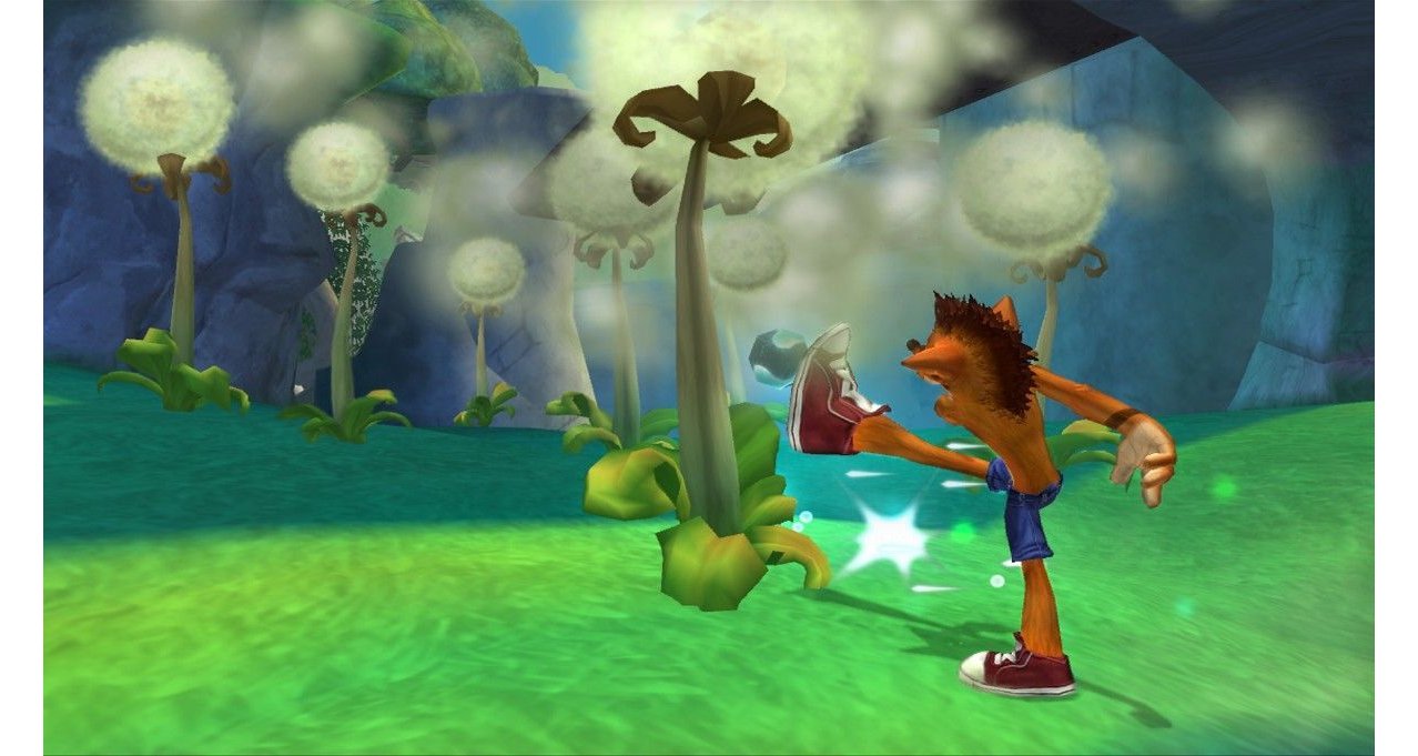 Скриншот игры Crash Bandicoot: Mind over Mutant для Xbox360