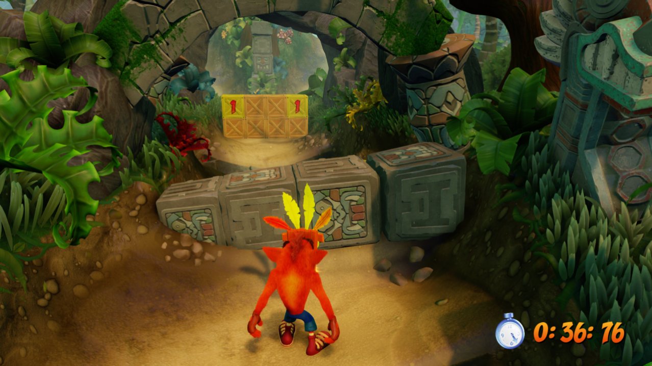 Скриншот игры Crash Bandicoot N. Sane Trilogy для Switch