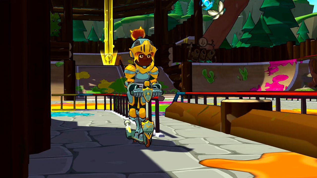 Скриншот игры Crayola Scoot для Switch