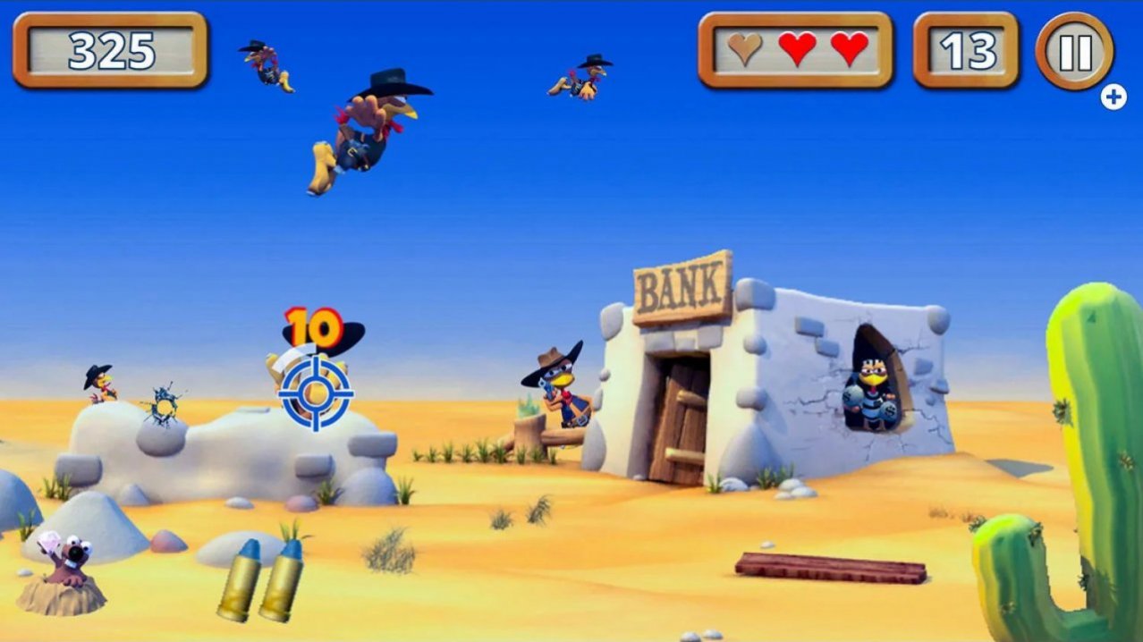 77087 screen crazy chicken shooter bundle 1 game art logo