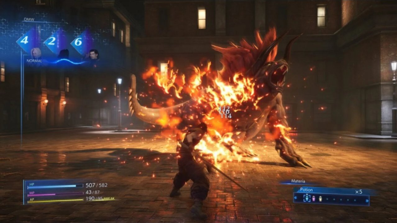 Скриншот игры Crisis Core: Final Fantasy VII Reunion для PS5