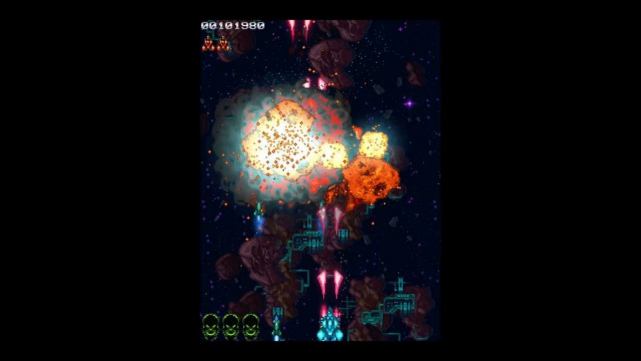 Скриншот игры Crisis Wing Elite Edition (US) для Switch