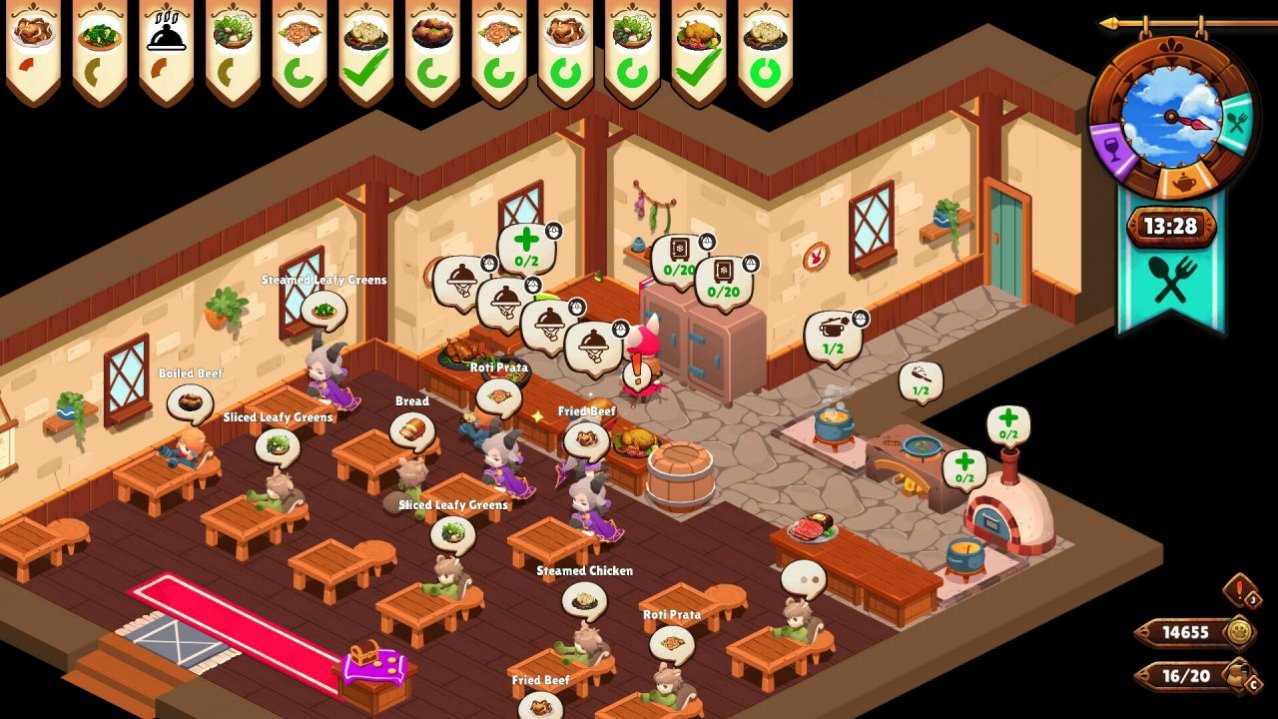 Скриншот игры Cuisineer для Switch