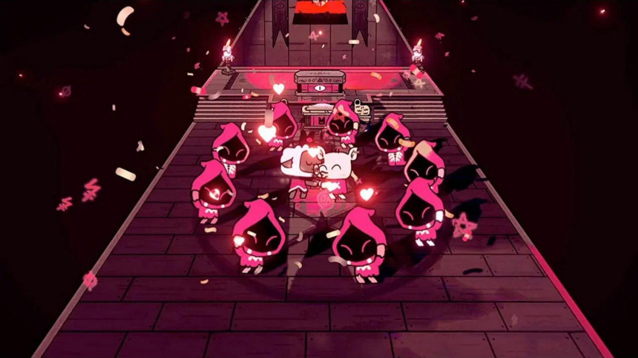 Скриншот игры Cult of the Lamb для Switch