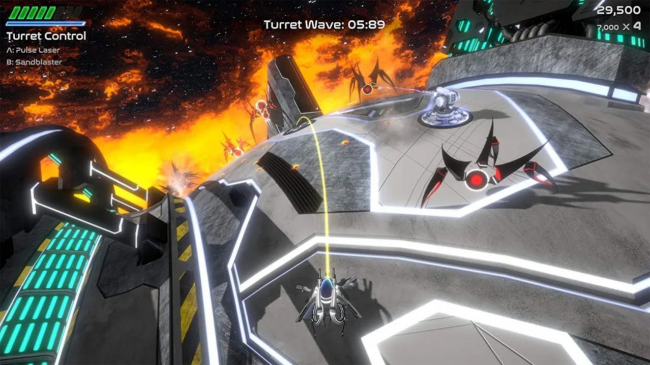 Скриншот игры Curved Space для Ps4