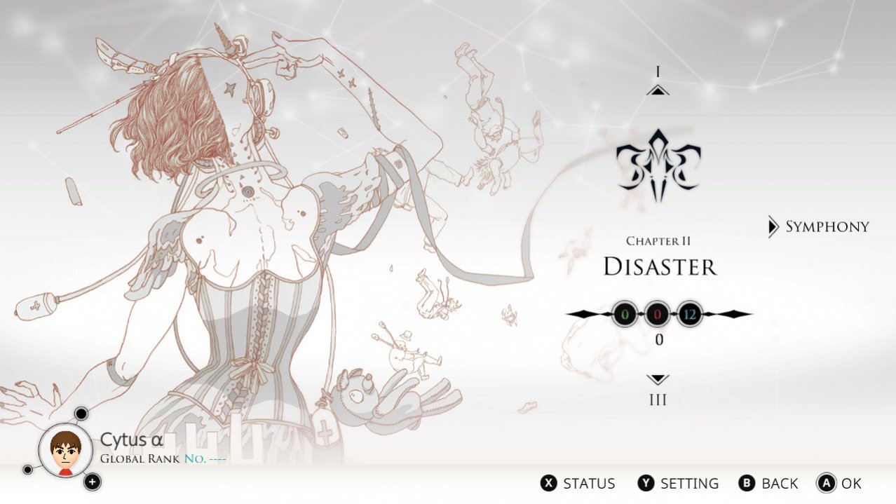 Скриншот игры Cytus Alpha (US) для Switch