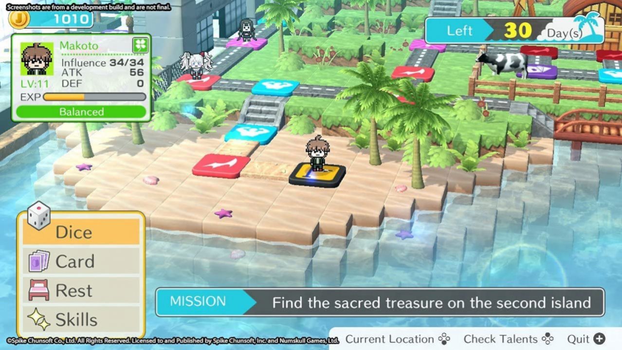 Скриншот игры Danganronpa Decadence для Switch