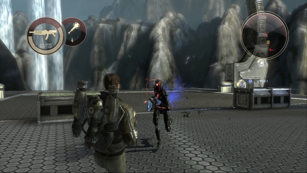 Скриншот игры Dark Void (Б/У) (не оригинальная обложка) для Xbox360