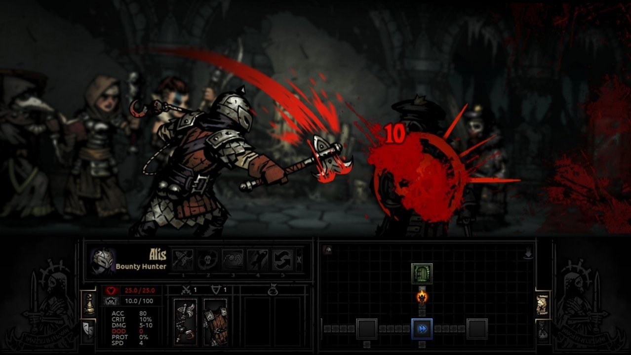 Скриншот игры Darkest Dungeon Collector&#039;s Edition для Switch