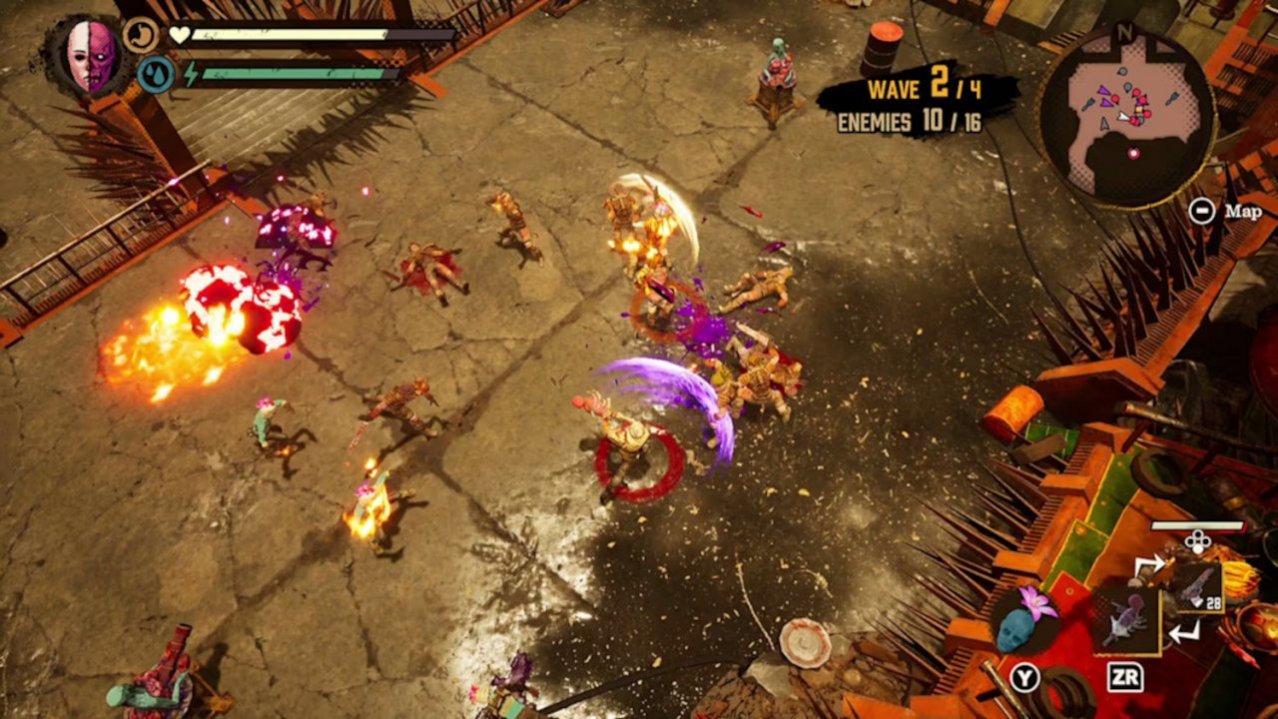 Скриншот игры Deadcraft для Switch
