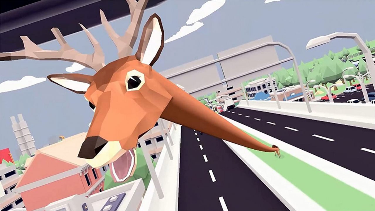 Скриншот игры DEEEER Simulator: Your Average Everyday Deer Game (US) для Ps4