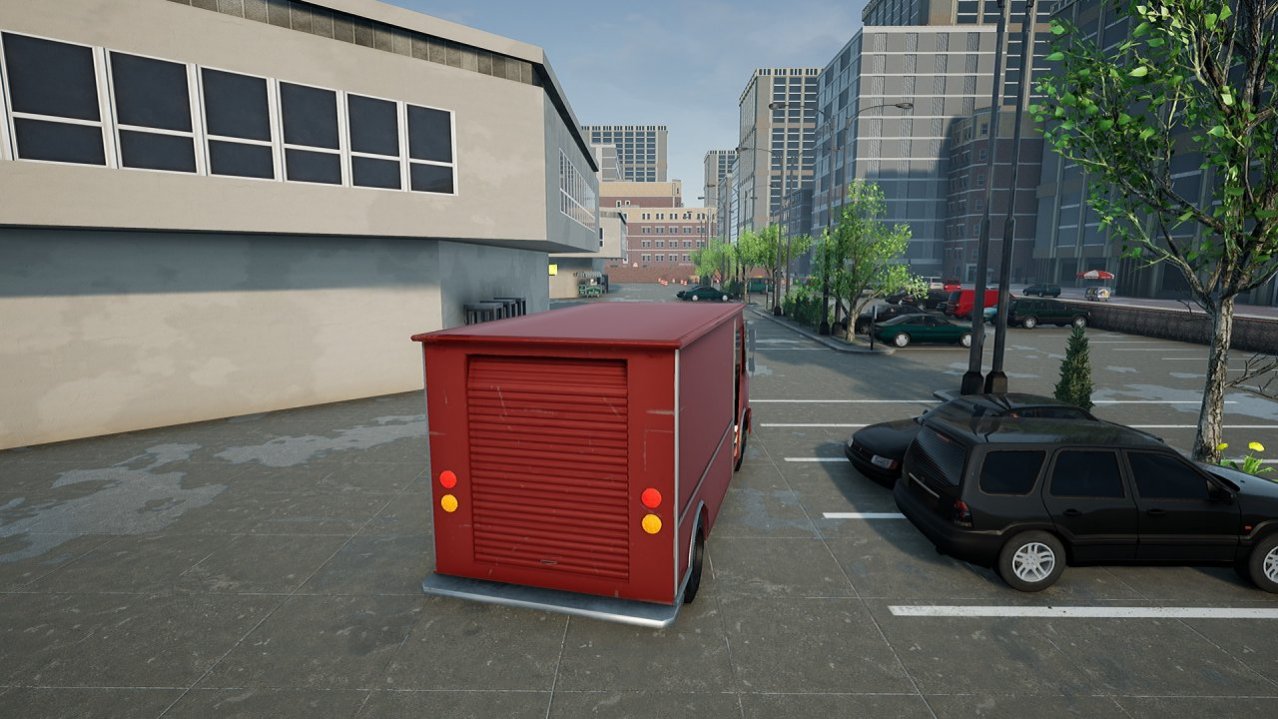 Скриншот игры Delivery Driver: The Simulation для Ps5