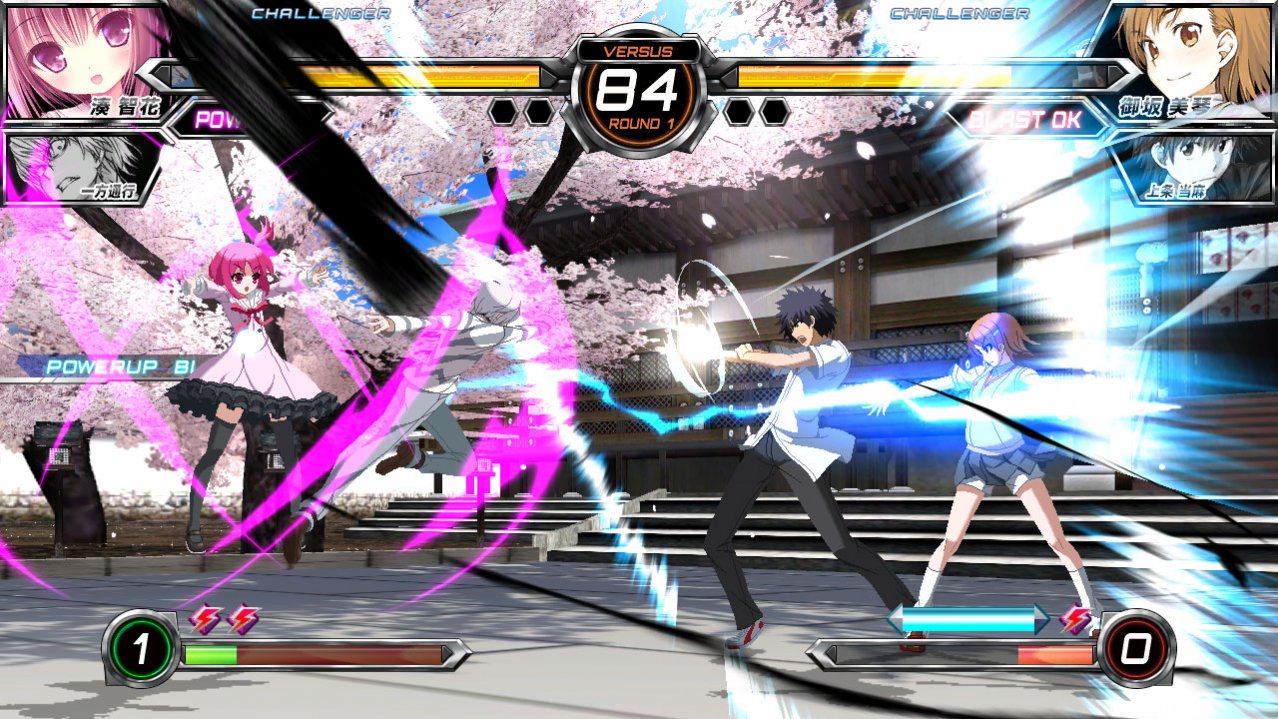 Скриншот игры Dengeki Bunko: Fighting Climax (US) для PSVita