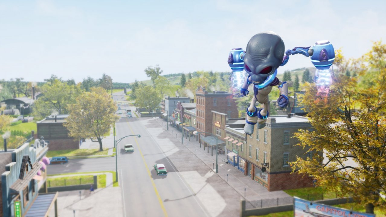 Скриншот игры Destroy All Humans! Crypto-137 Edition для Switch