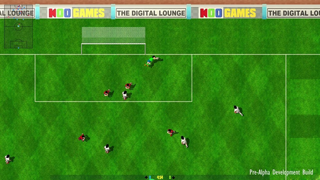 Скриншот игры Dino Dinis Kick Off Revival для Ps4
