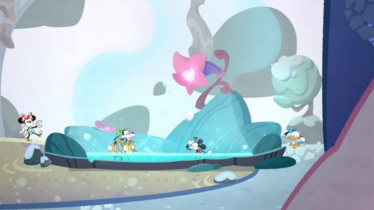 Скриншот игры Disney Illusion Island для Switch