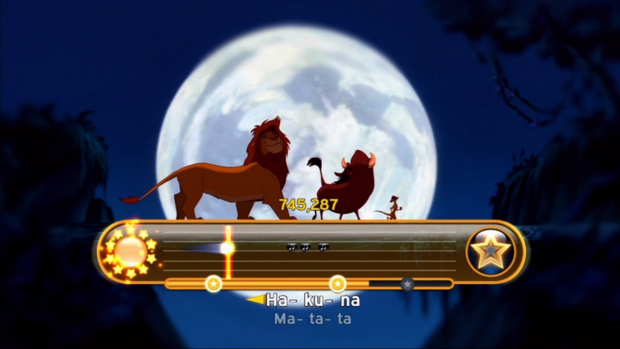Скриншот игры Disney Sing It: Family Hits (Film Hits) (Б/У) для Ps3