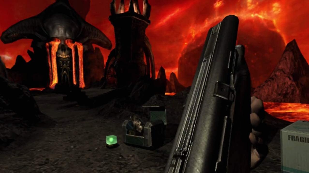 Скриншот игры Doom 3 VR Edition для PS4