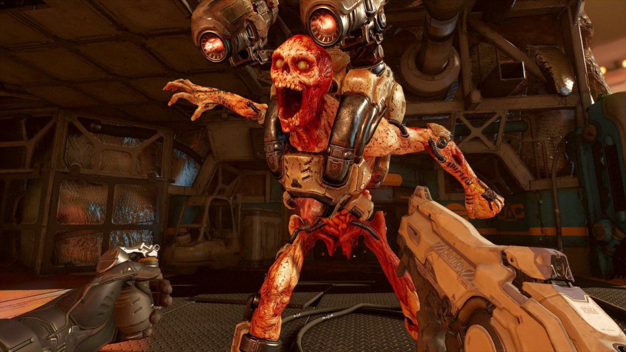 Скриншот игры Doom VFR для PS4