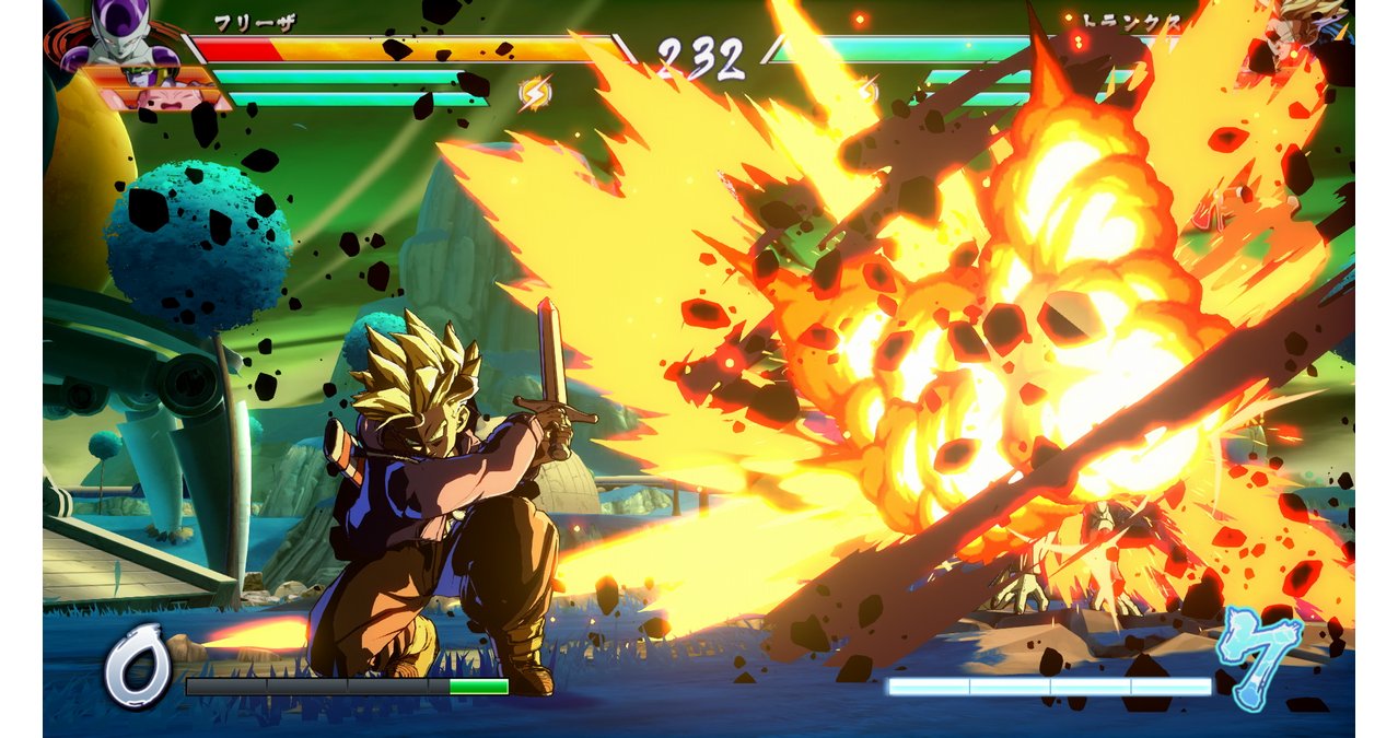 Скриншот игры Dragon Ball FighterZ для Switch