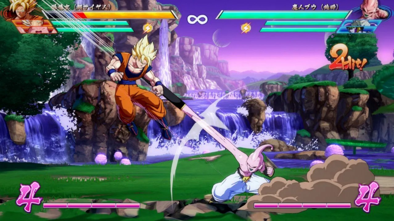 Скриншот игры Dragon Ball FighterZ & Dragon Ball Xenoverse 2 для Ps4