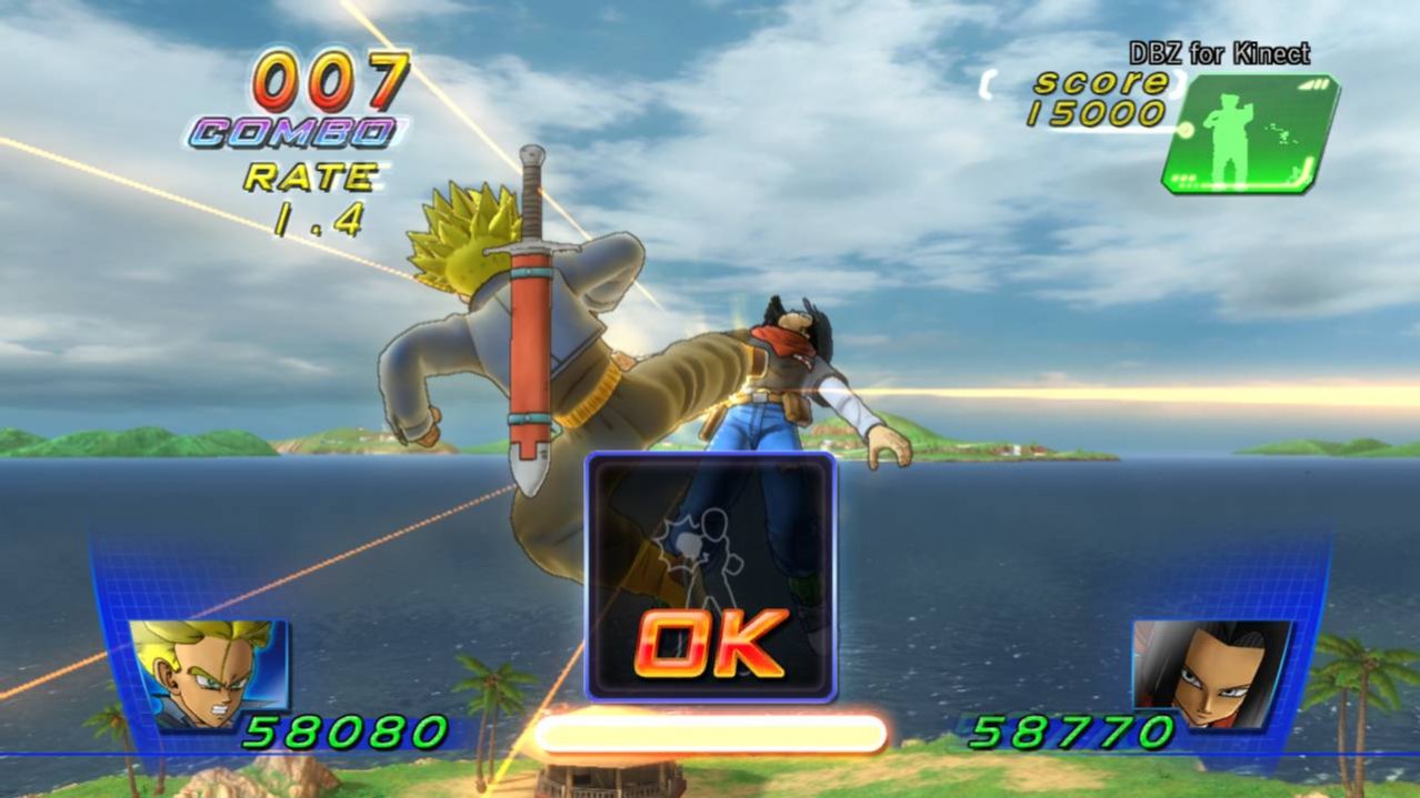 Скриншот игры Dragon Ball Z for Kinect для Xbox360