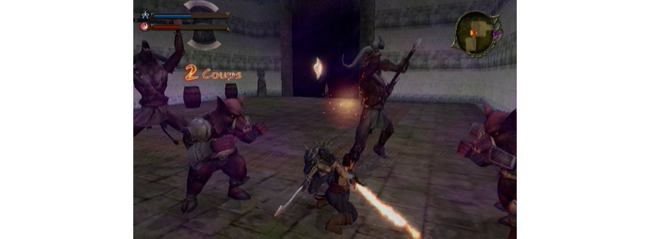 Скриншот игры Dragon Blade: Wrath of Fire для Wii