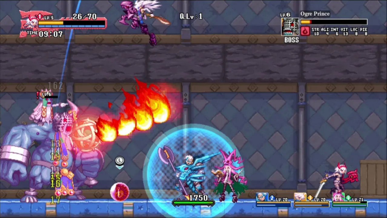 Скриншот игры Dragon Marked for Death для Switch
