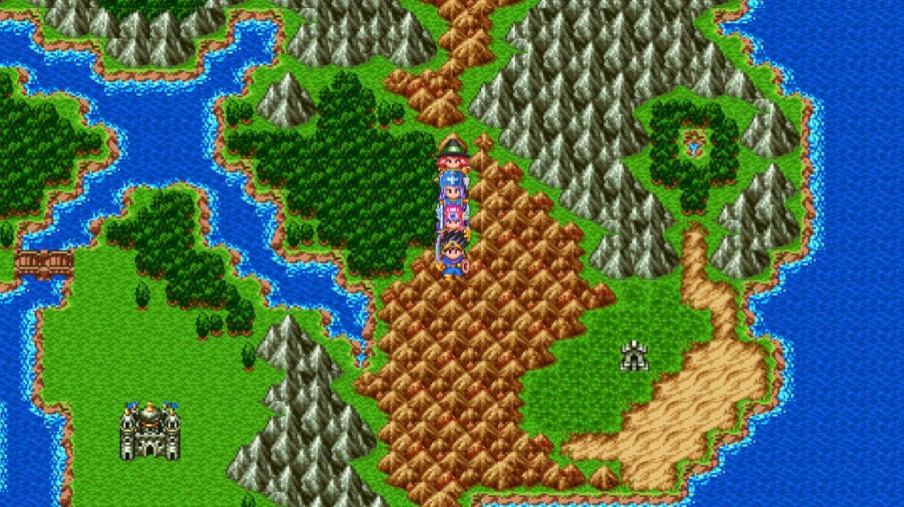 Скриншот игры Dragon Quest 1 2 3 Collection (CH) для Switch