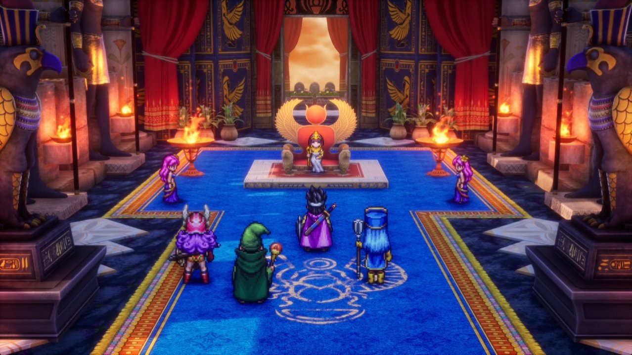 Скриншот игры Dragon Quest 3 HD-2D Remake для Switch