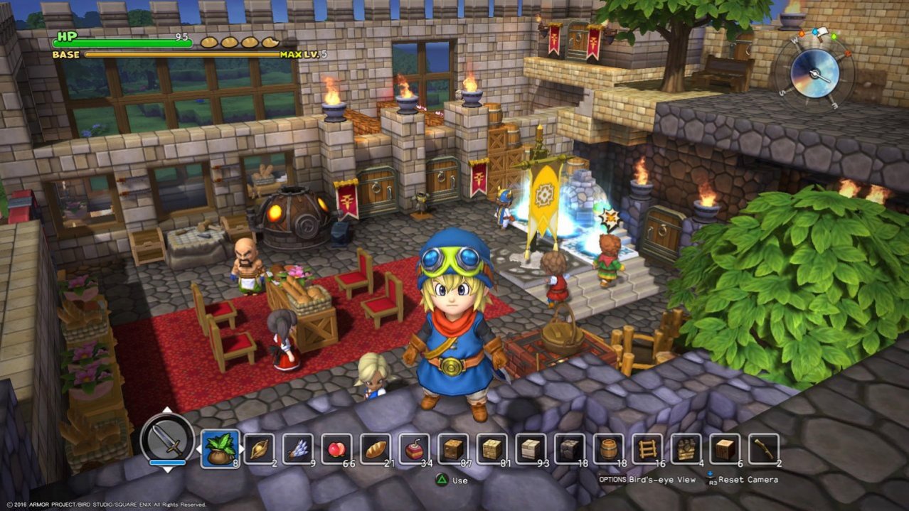 Скриншот игры Dragon Quest Builders для PS4