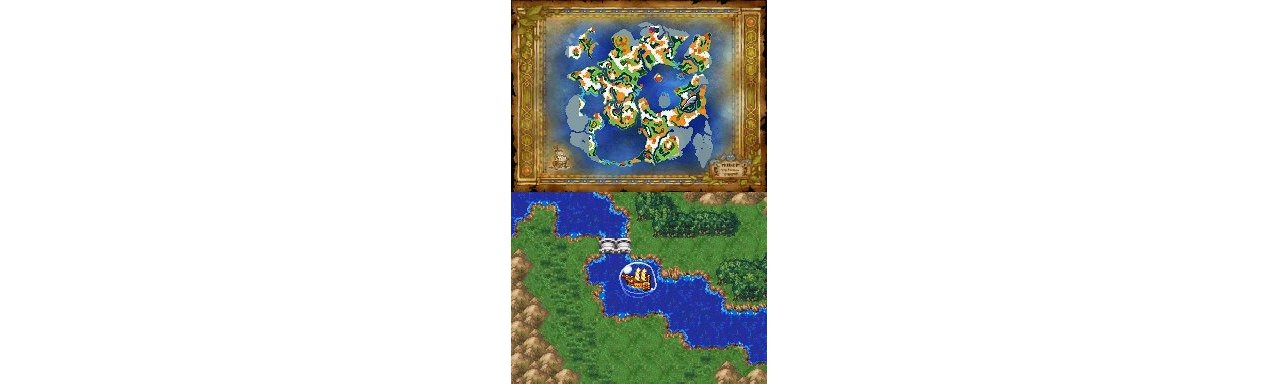 Скриншот игры Dragon Quest VI: Realms of Reverie для 3ds