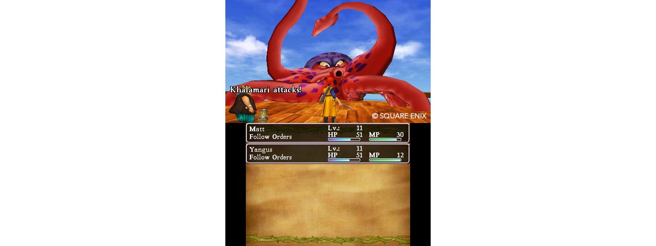 Скриншот игры Dragon Quest VIII: Journey of the Cursed King (Б/У) для 3DS