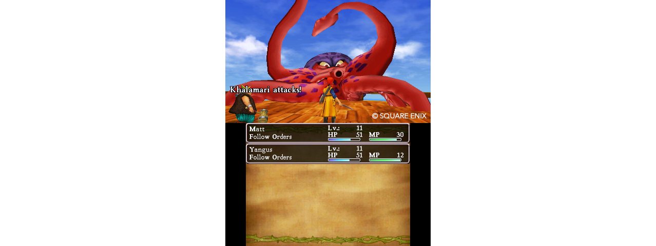 Скриншот игры Dragon Quest VIII: Journey of the Cursed King (Б/У) для 3ds