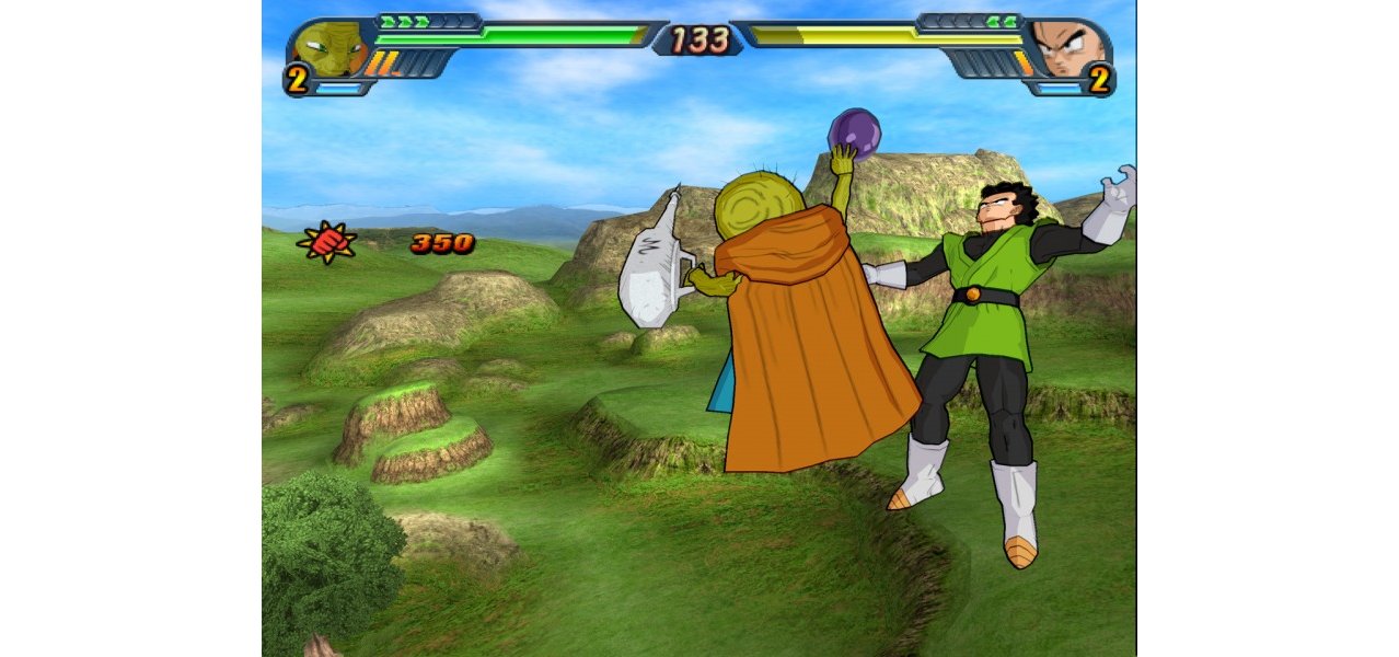 Скриншот игры Dragonball Z Budokai Tenkaichi 3 для Wii