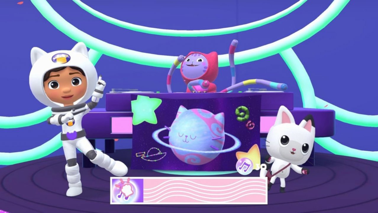 Скриншот игры DreamWorks Gabby’s Dollhouse: Ready to Party для Switch