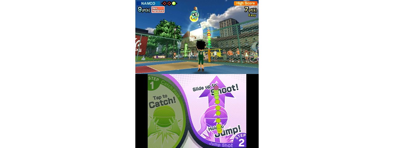 Скриншот игры DualPenSports для 3DS