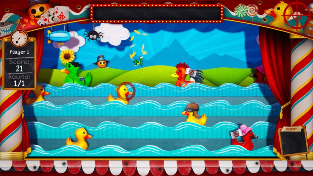 Скриншот игры Duck, Quack, Shoot! для Switch