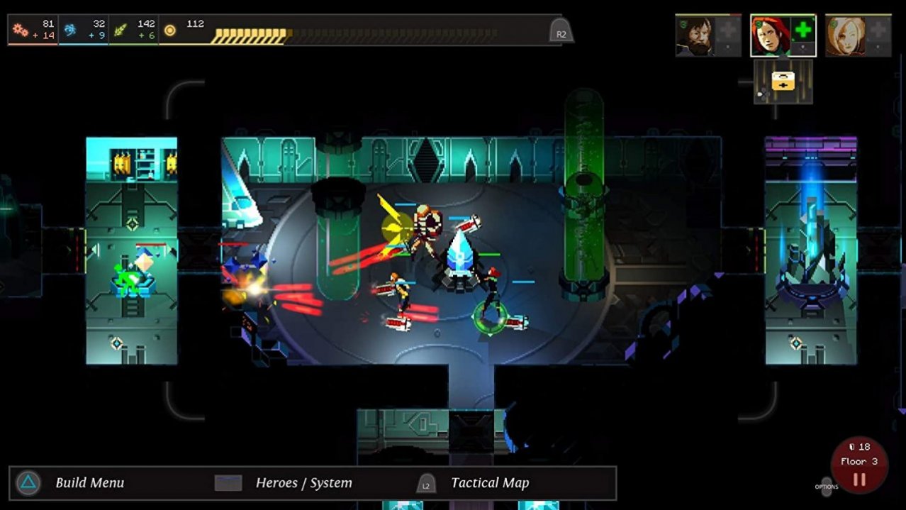Скриншот игры Dungeon of the Endless для Ps4