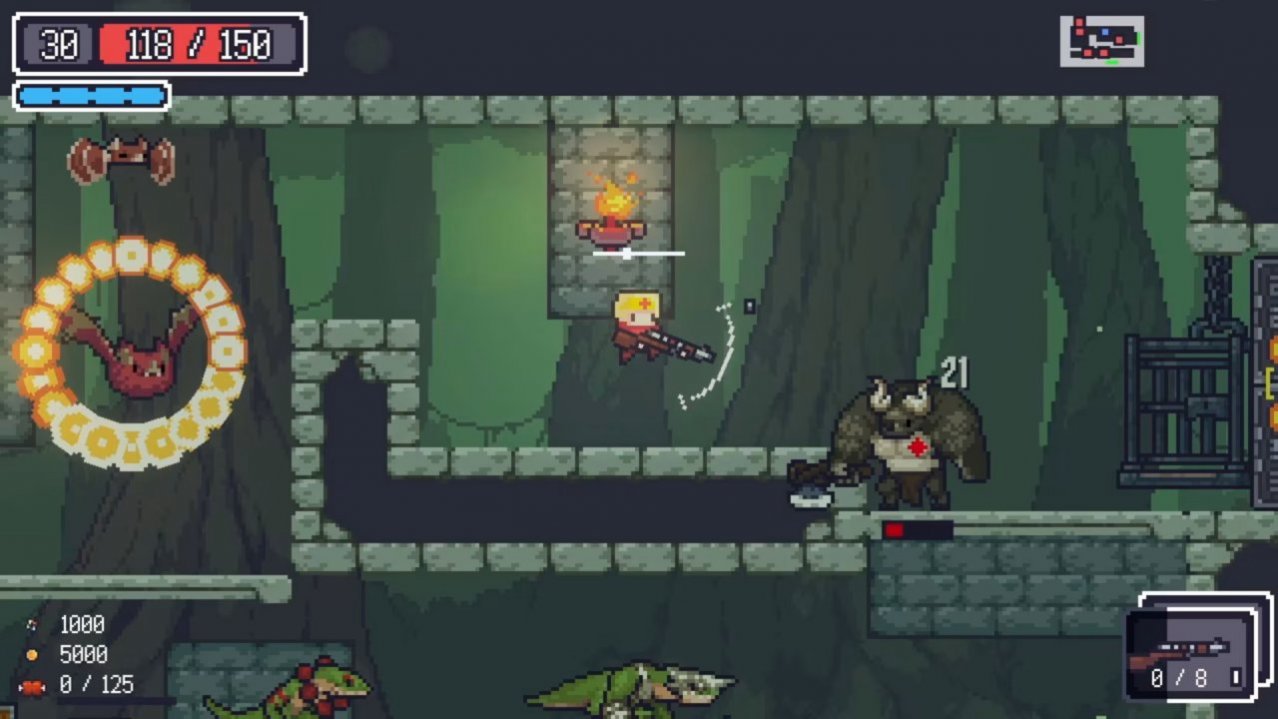 Скриншот игры Dungreed (US) для Switch