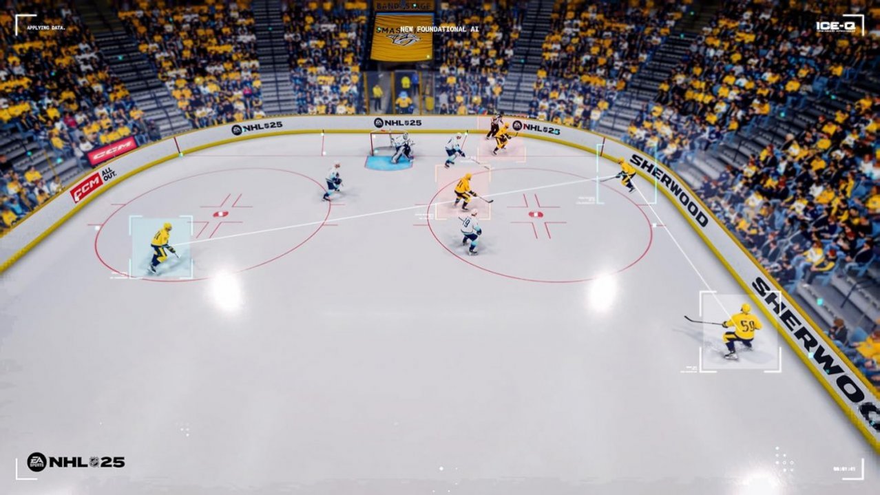 Скриншот игры EA Sports NHL 25 для Xboxsx