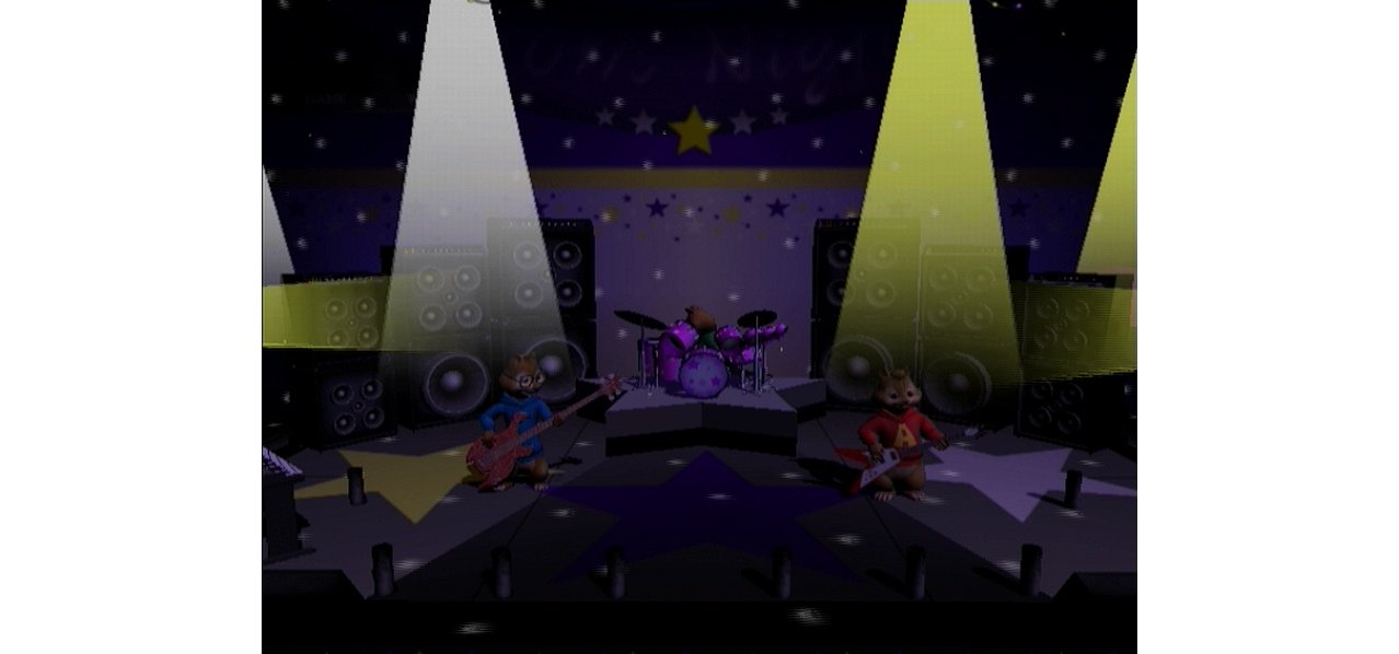 Скриншот игры Элвин и бурундуки для Wii