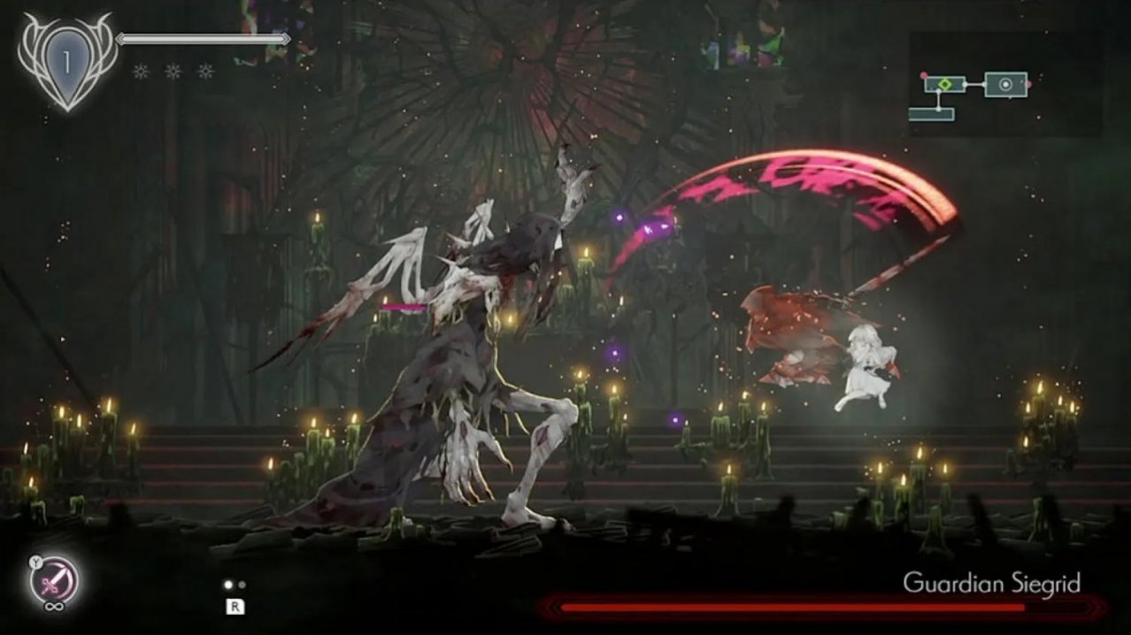 Скриншот игры Ender Lilies: Quietus of the Knights для Ps4