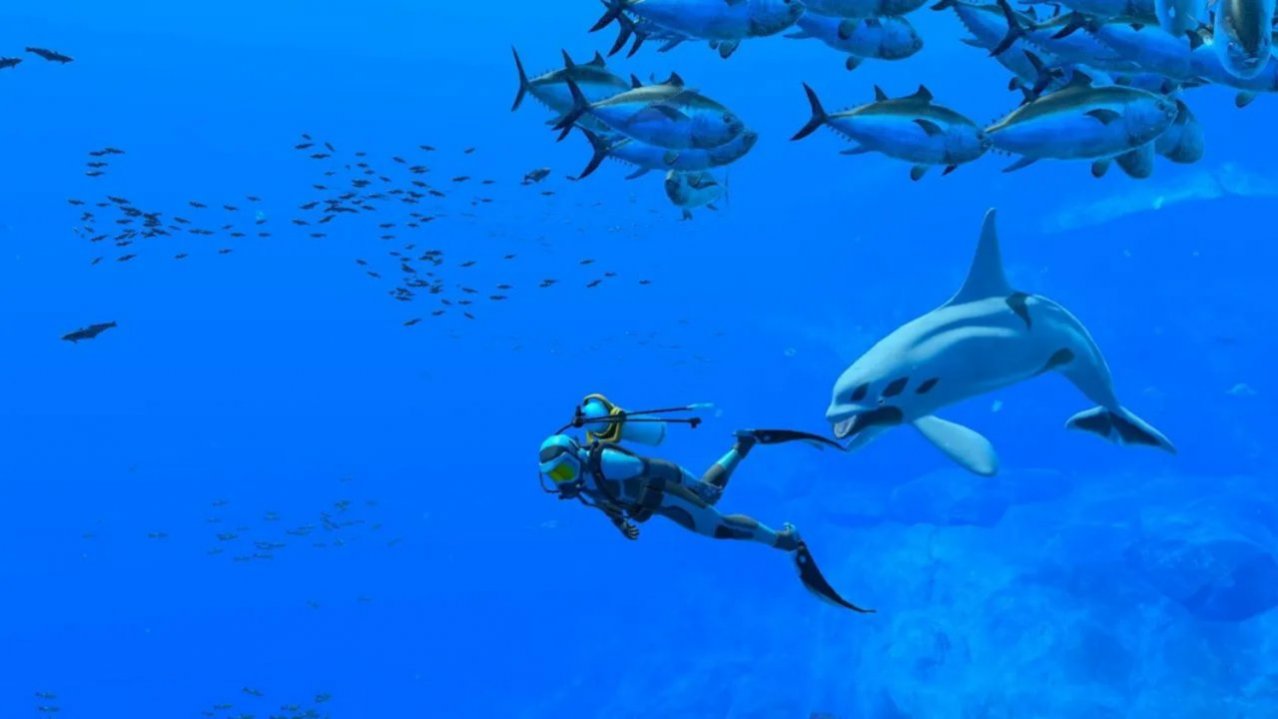 Скриншот игры Endless Ocean для Wii