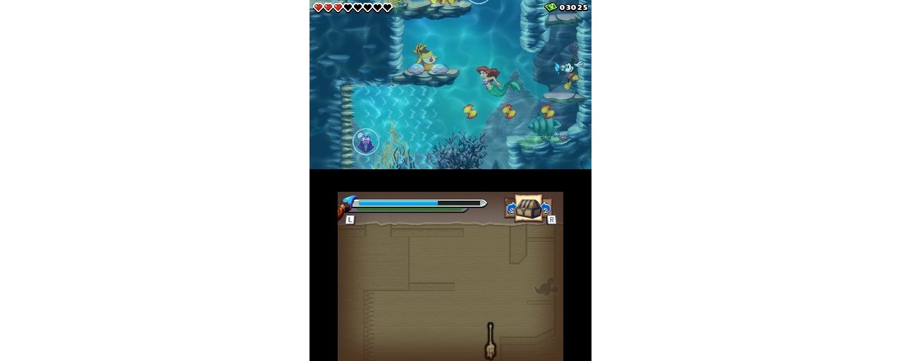 Скриншот игры Epic Mickey: Power of Illusion (Б/У) для 3ds