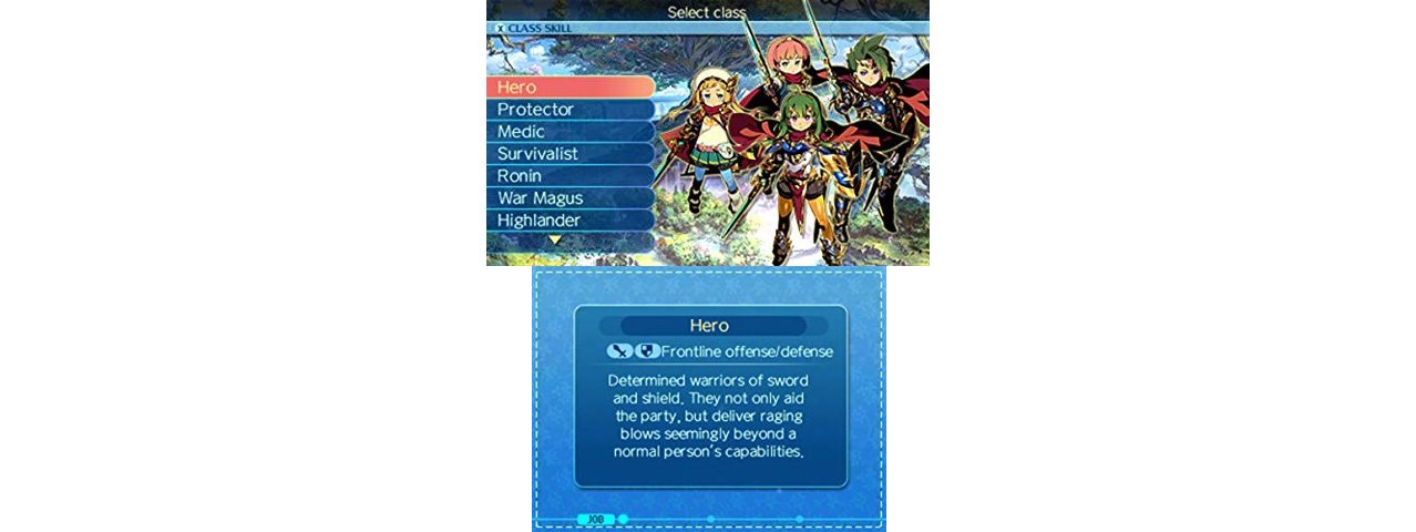 Скриншот игры Etrian Odyssey Nexus для 3ds