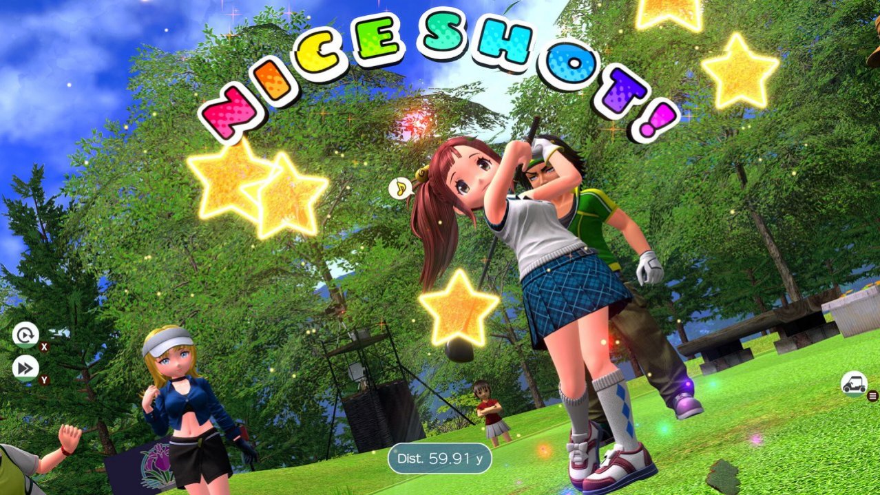 Скриншот игры Everybodys Golf: Hot Shots для Ps5