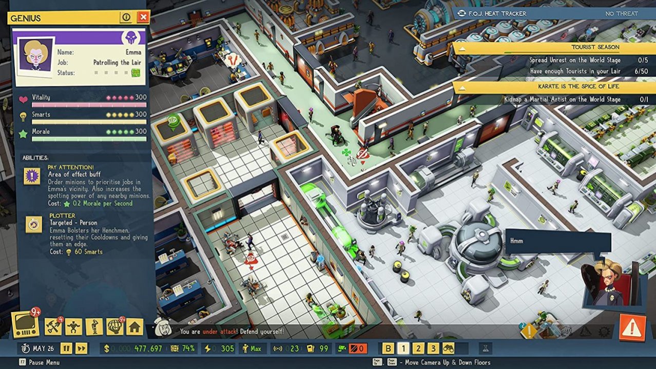 Скриншот игры Evil Genius 2: World Domination для Ps5