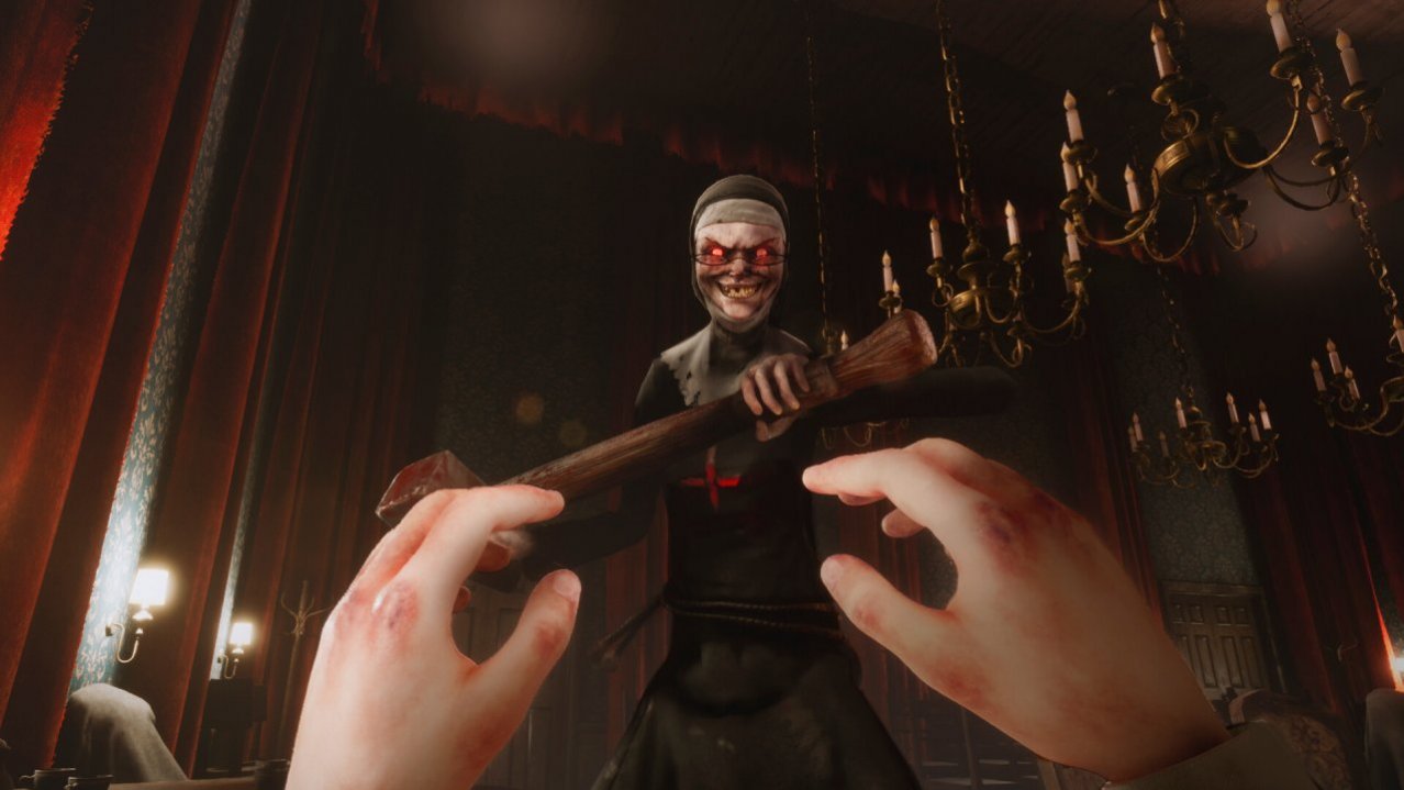 Скриншот игры Evil Nun: The Broken Mask для Switch